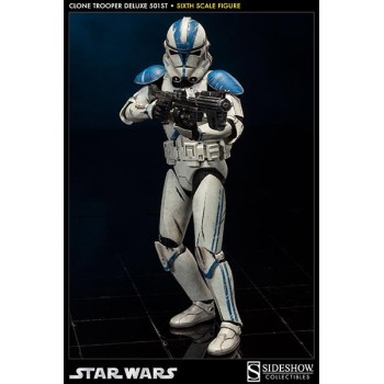 Star Wars Deluxe Action Figure 1/6 501st Clone Trooper 32 cm